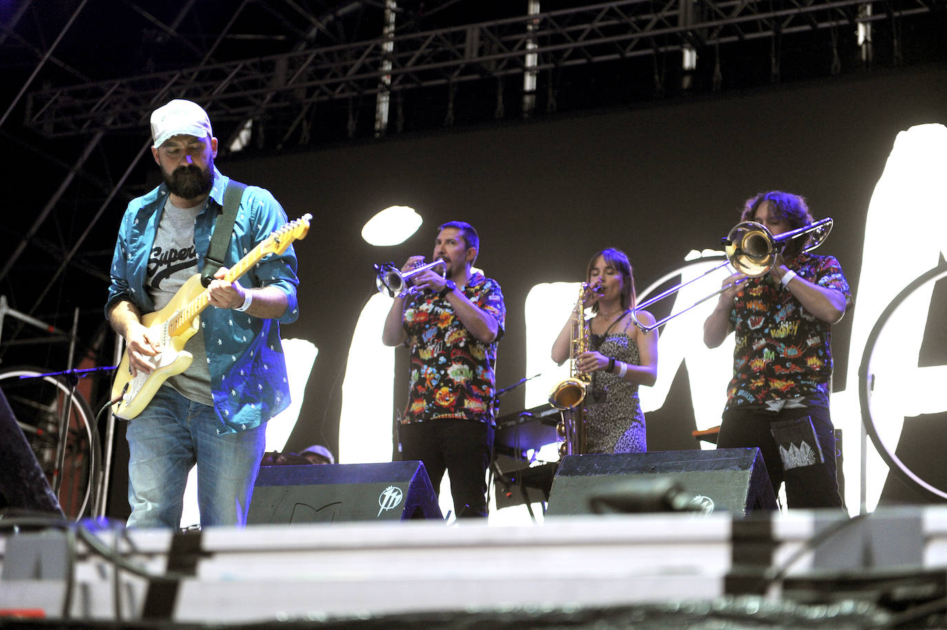 Fotos: El concierto de Vilma en la Plaza Mayor, en imágenes