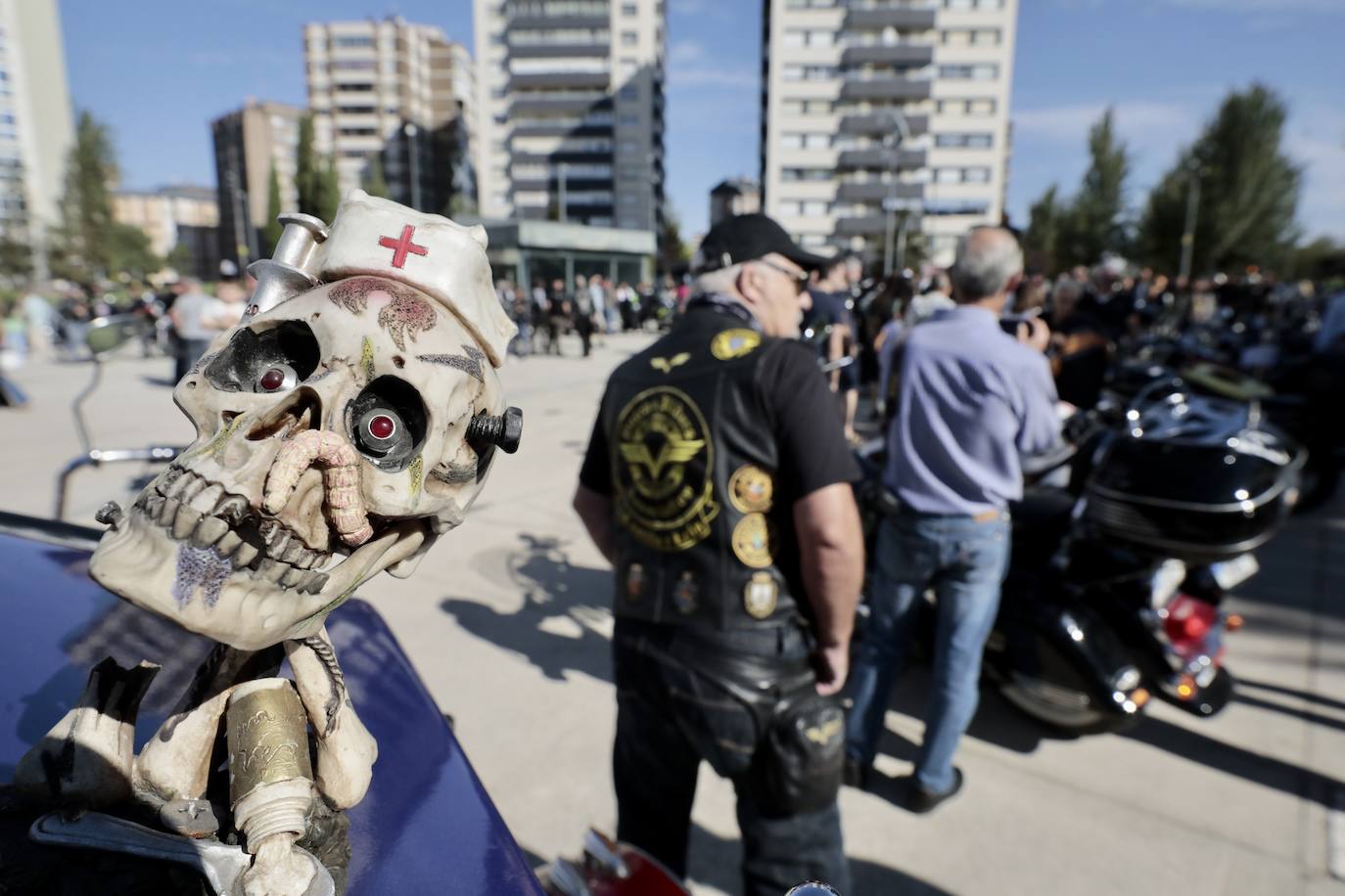 Fotos: Las Harley Davidson rugen en Valladolid con motivo de las fiestas