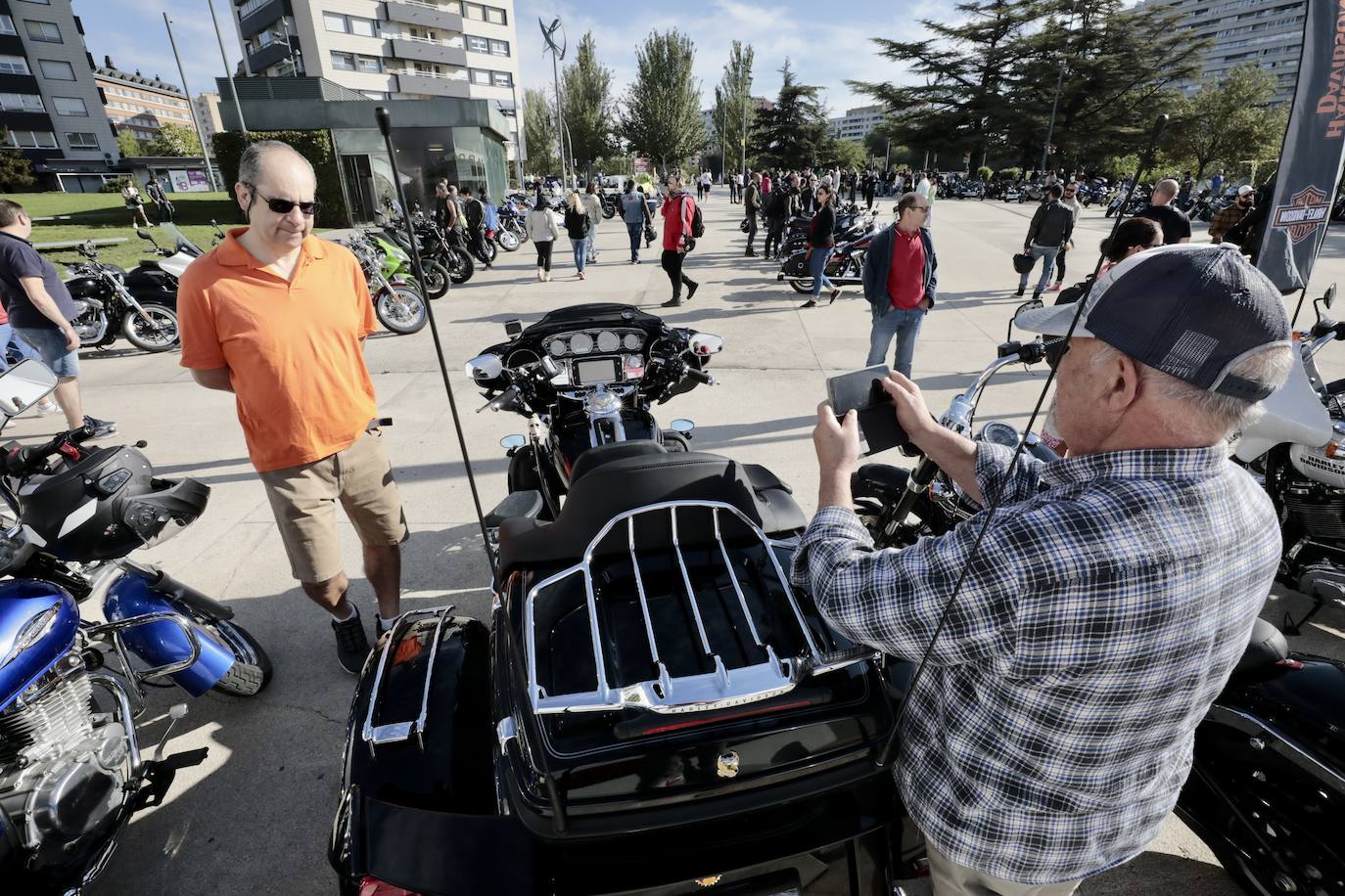 Fotos: Las Harley Davidson rugen en Valladolid con motivo de las fiestas