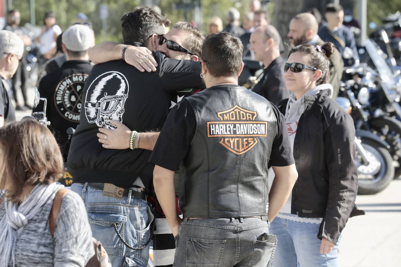 Fotos: Las Harley Davidson rugen en Valladolid con motivo de las fiestas