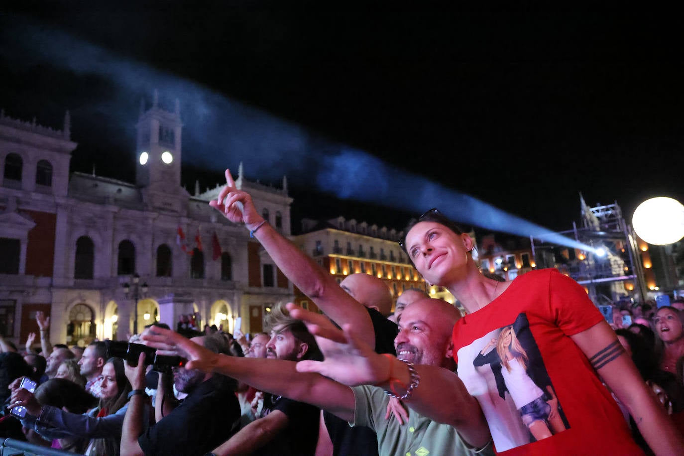 Fotos: El concierto de Marta Sánchez en las fiestas Valladolid, en imágenes