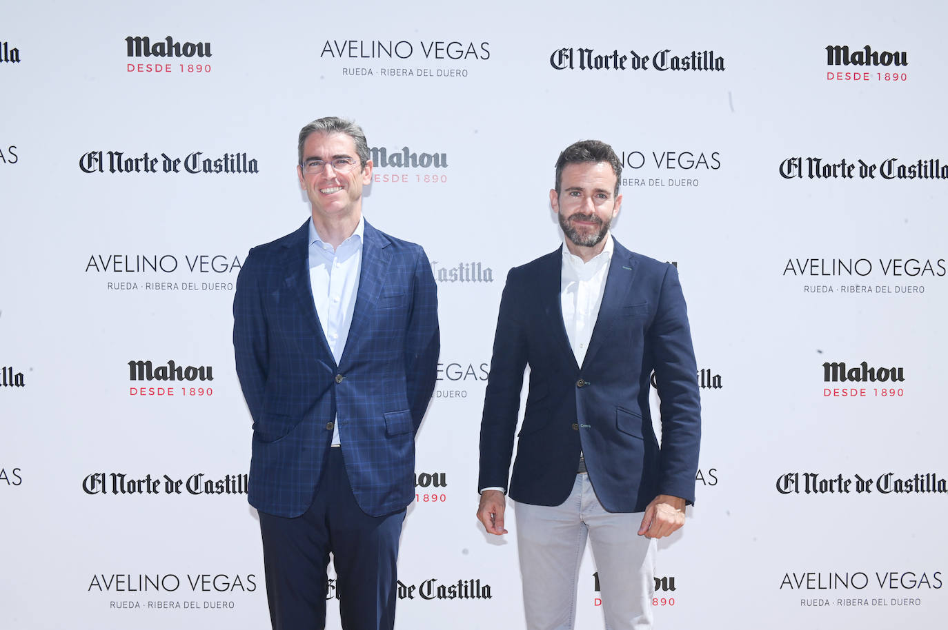El consejero delegado de la Universidad Europea Miguel de Cervantes (UEMC), Jesús Zarzuela; y el rector, David García.
