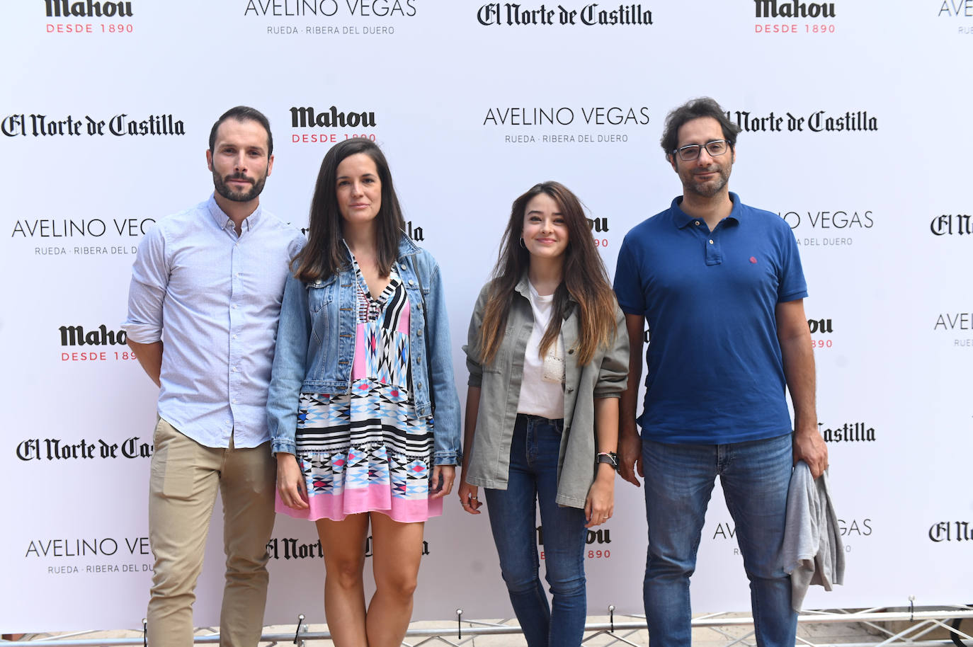 Los periodistas de El Norte de Castilla Juan Antonio Pardal, Beatriz Alonso, Laura Linacero y Félix Oliva.