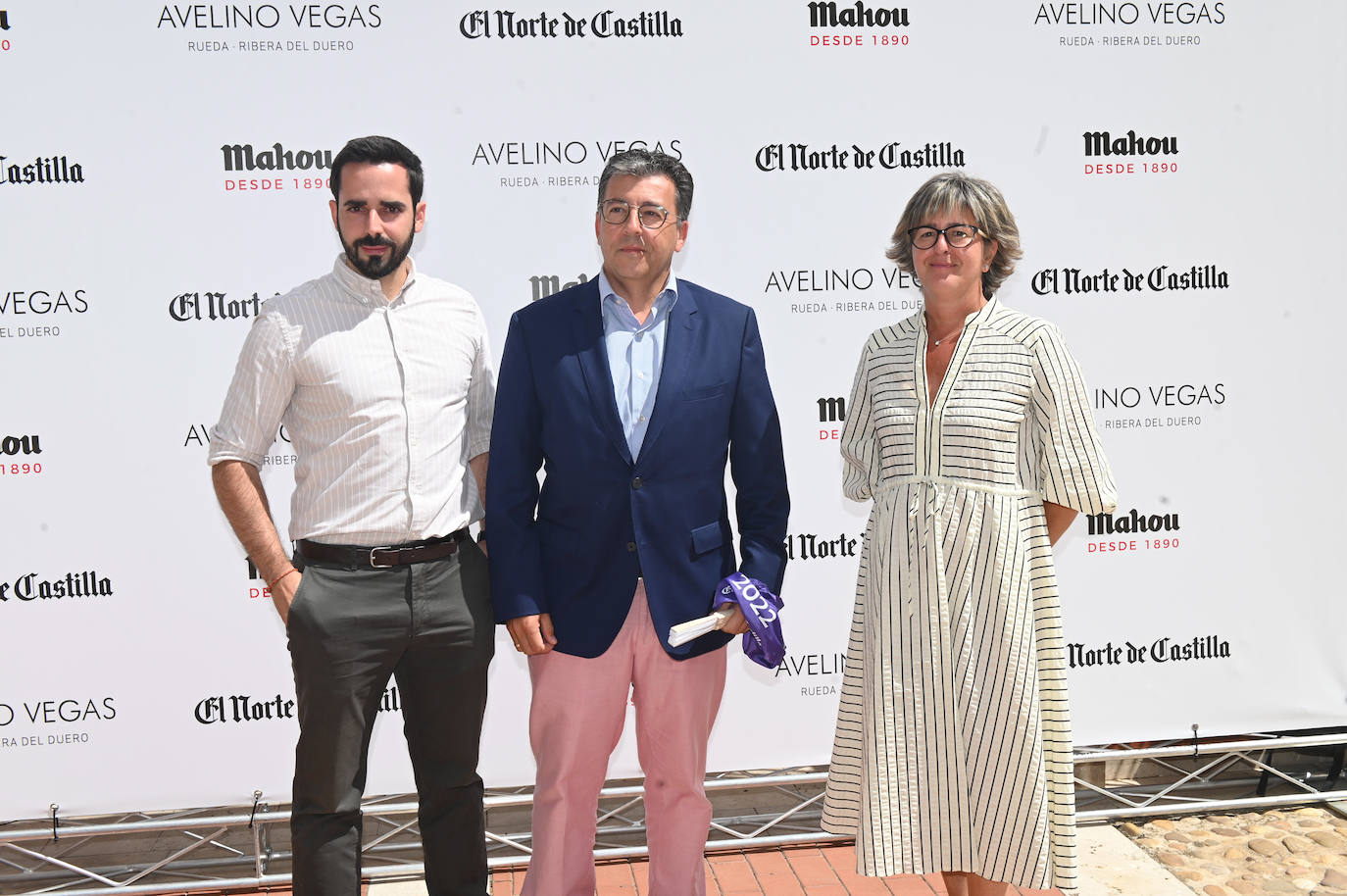 Javier Casado, de El Norte, José Manuel Rivas, director de operaciones de Boyacá, y Charo López, directora de Marketing de El Norte.