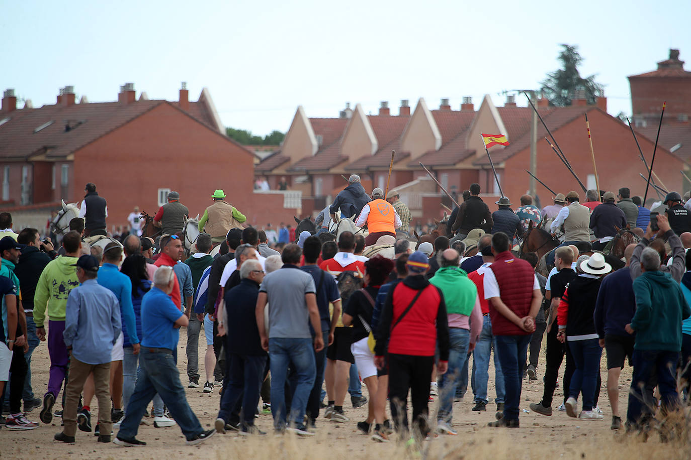Fotos: Tercer encierro en las fiestas de San Antolín de Medina del Campo