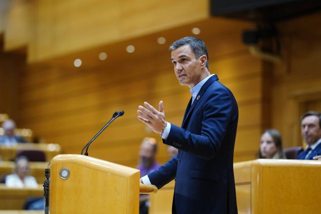 El presidente del Gobierno ha defendido en el Senado la gestión que el Ejecutivo está haciendo de la crisis energética.