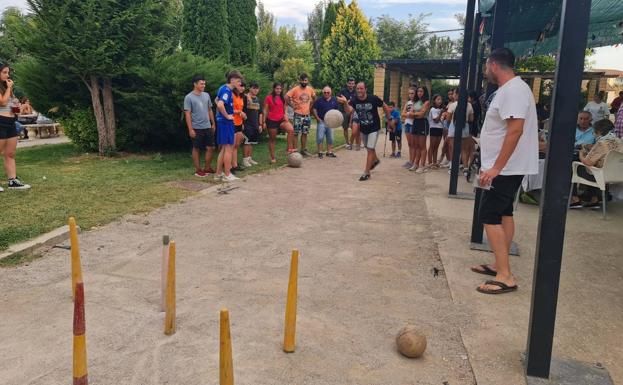 Juego de bolos.