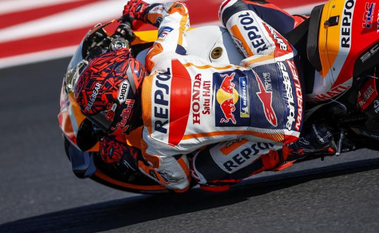 A Márquez no se le olvida pilotar una MotoGP