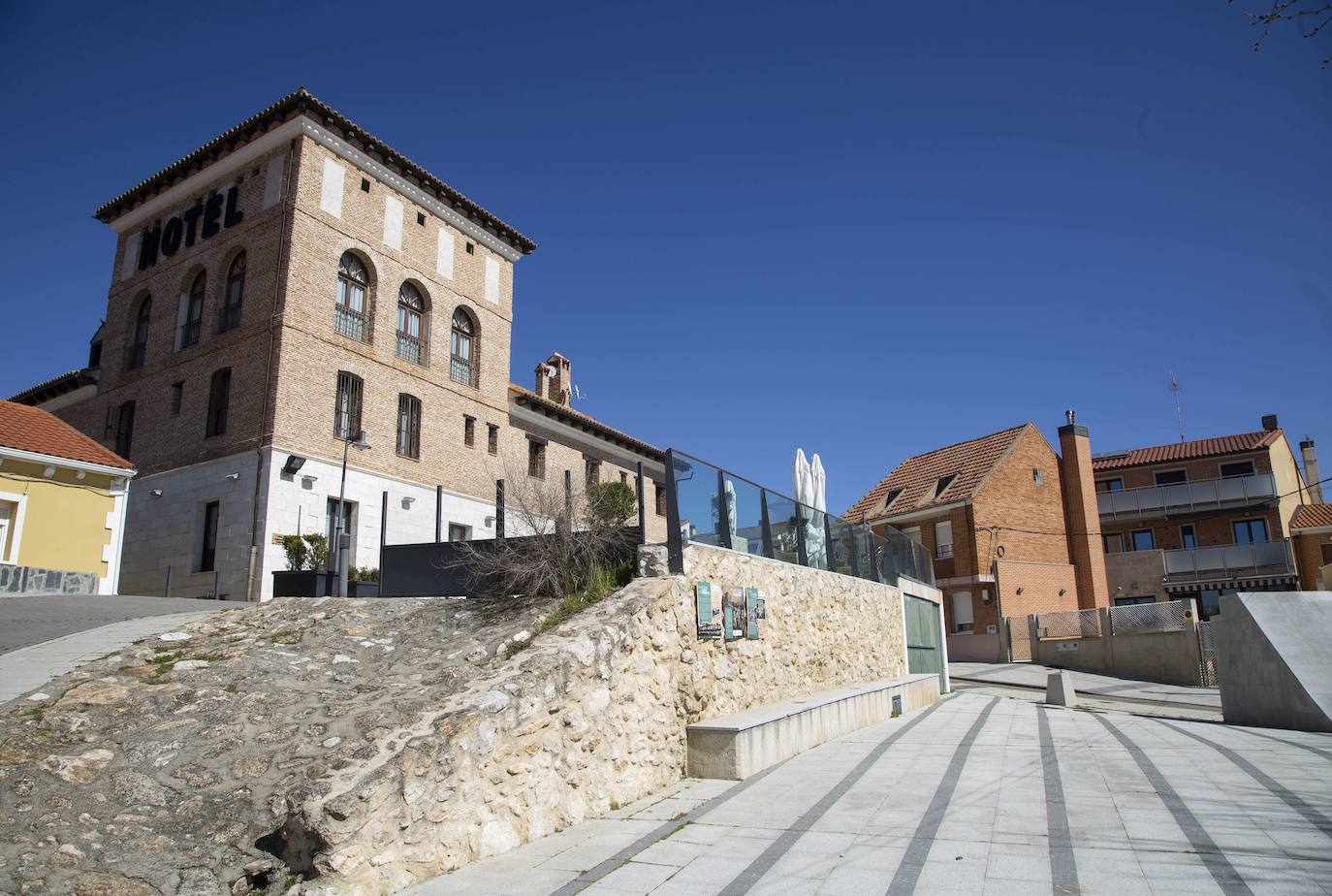 Una calle de Arroyo de la Encomienda. 