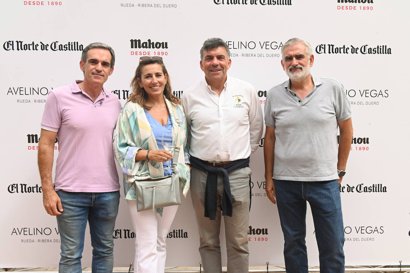 Luisma Gutiérrez, de El Salvador; Rebeca Salamanqués, de Spring Professional; Manuel García, de El Salvador; y David Astruga, de Biodata Devices.