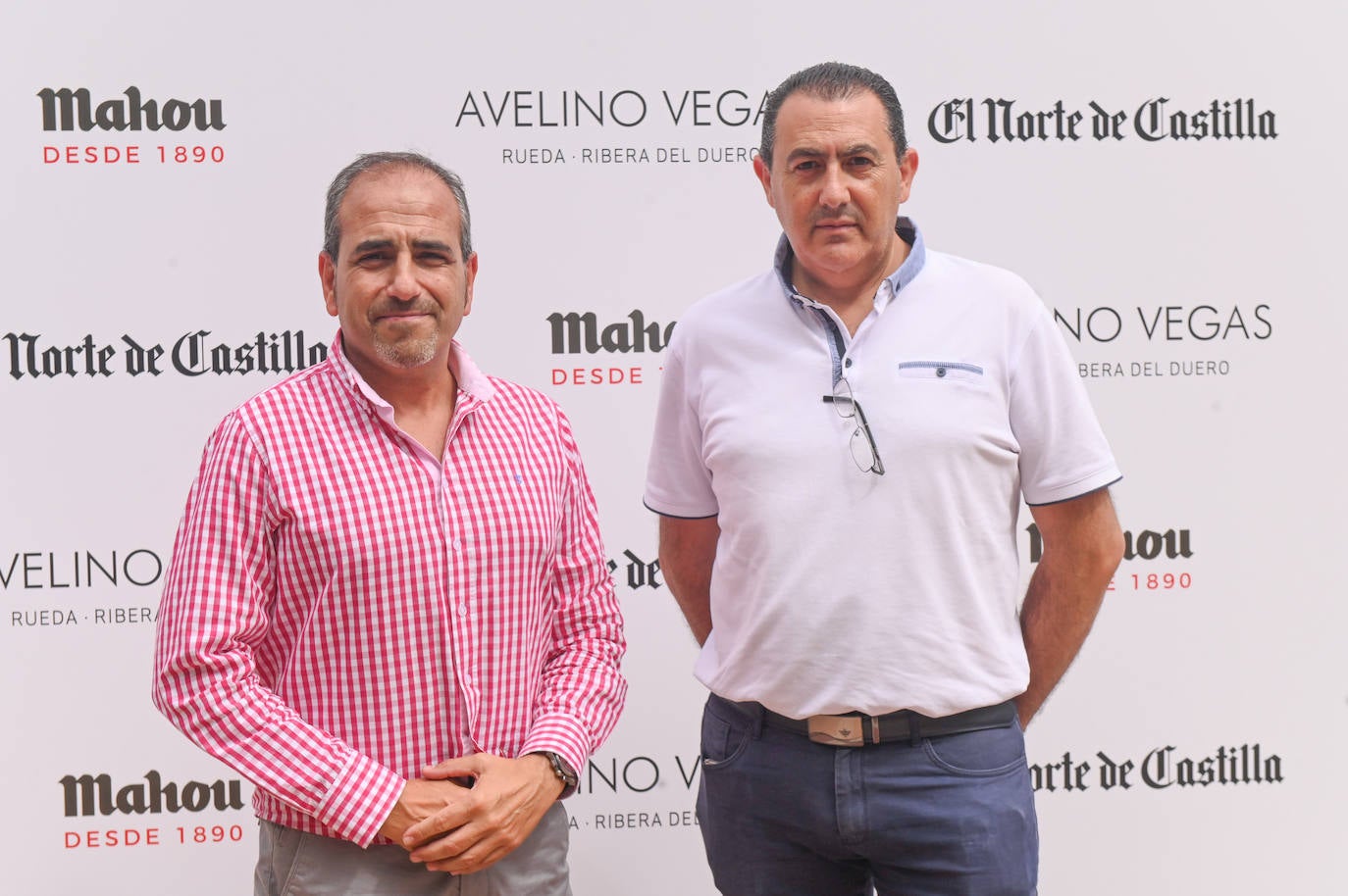 Jesús Zancada, concejal del Ayuntamiento de Santovenia; y Pedro Pinto, de Rubí 5.