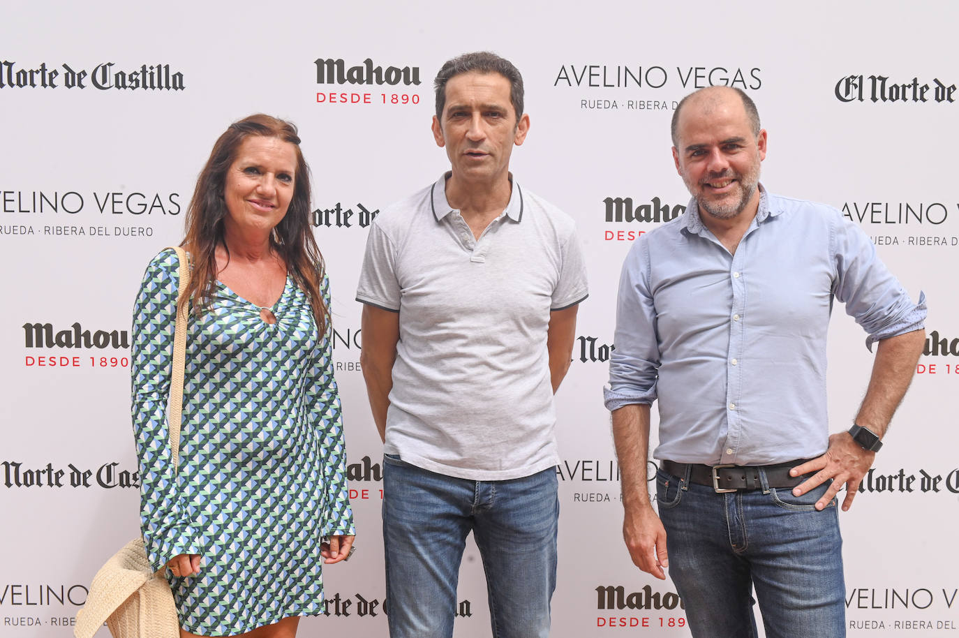Los representantes de CCOO Castilla y León: Loli Escribano, Vicente Andrés y Raúl García.