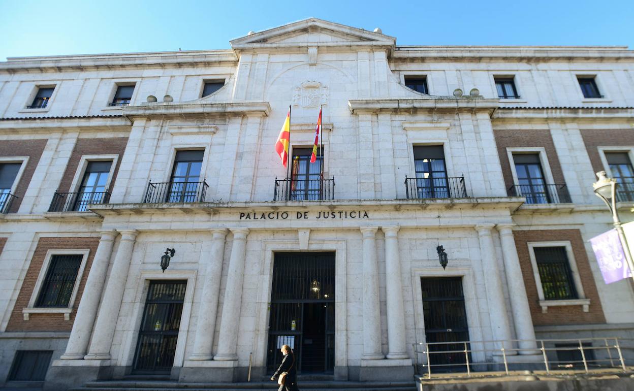 Palacio de Justicia de Valladolid, sede de la Fiscalía provincial. 