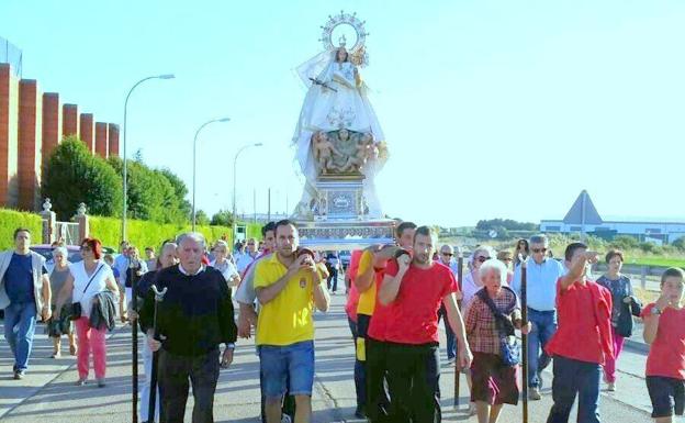 Traslado de la Virgen.