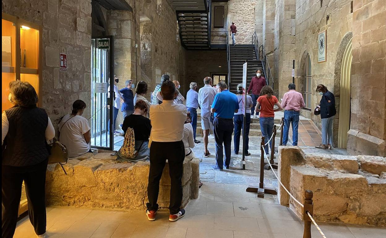 Palencia: El monasterio de Santa María la Real ha recibido más de 5.600 visitas este verano