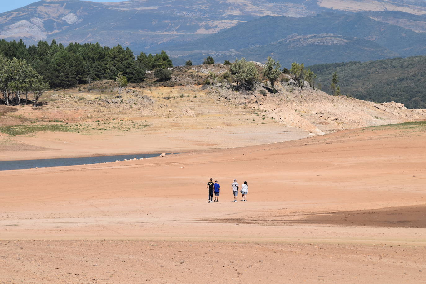 La información hidrológica de la provincia de Palencia se vuelve cada día más dramática.