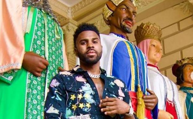 Jason Derulo muestra los gigantes de Valladolid a sus 10 millones de seguidores en Instagram 