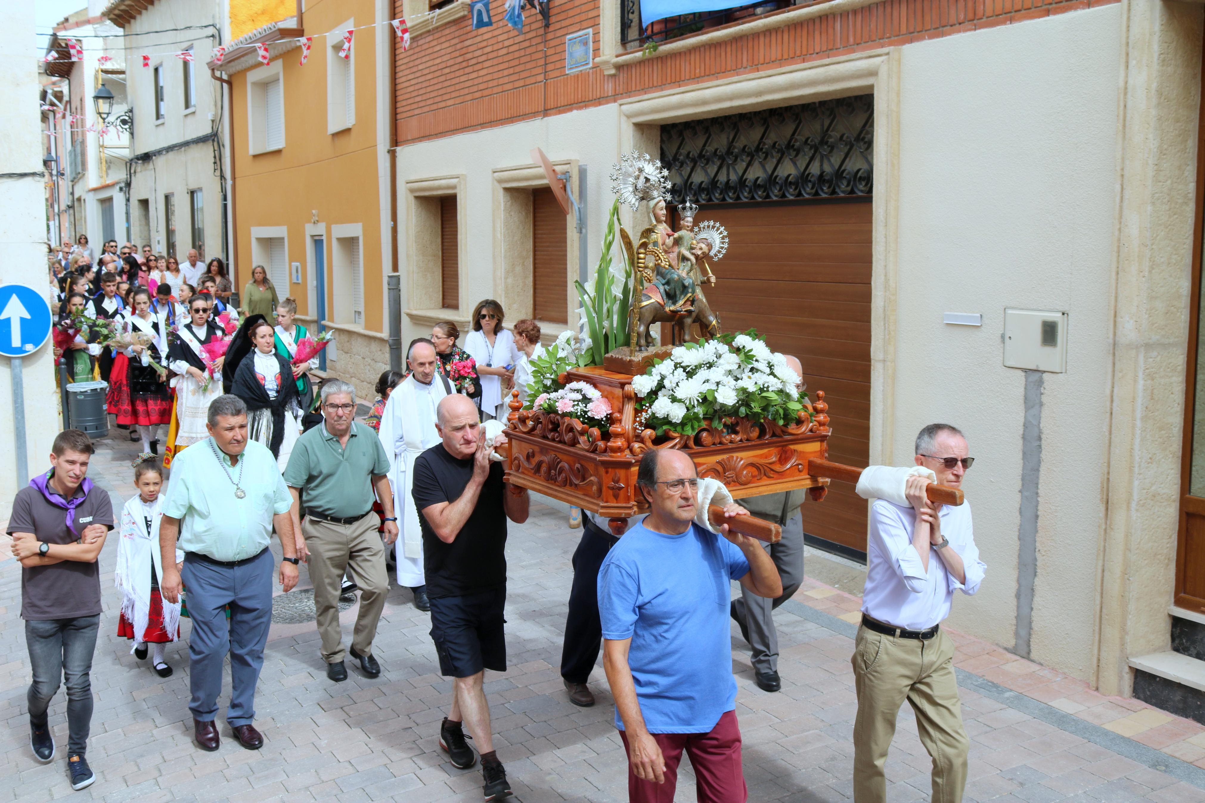 Baltanás celebra con todos los honores la fiesta de la Virgen de Revilla