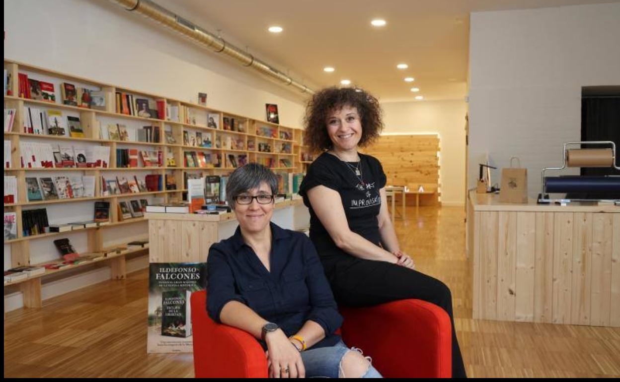 Marta Vidanes y Gloria Hernández, en 'El rincón de Morla' . 