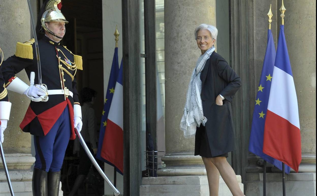 Christine Lagarde, presidenta del Banco Central Europeo.
