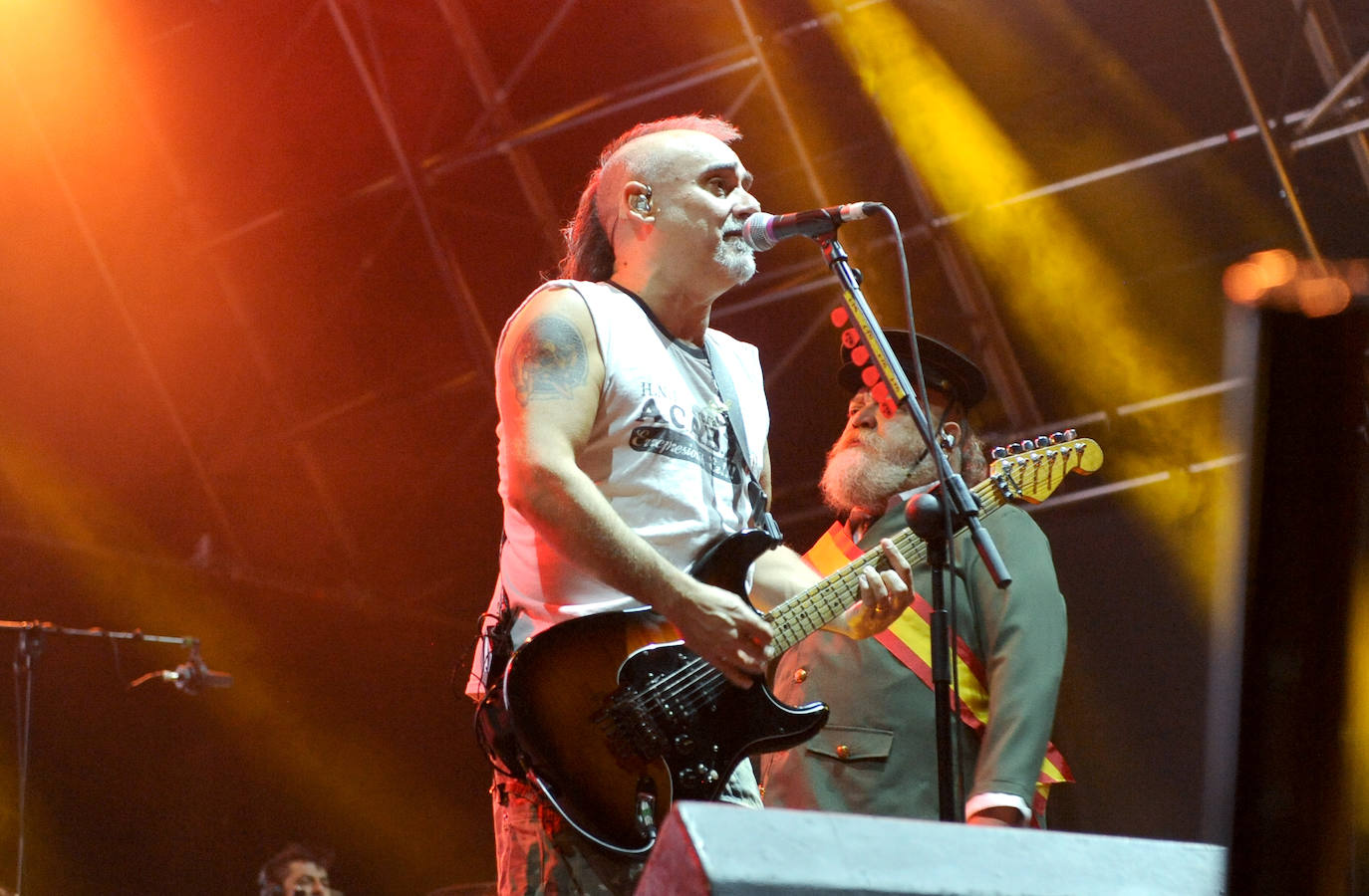 Fotos: Ska-P en el concierto del viernes en la Plaza Mayor durante las fiestas de Valladolid