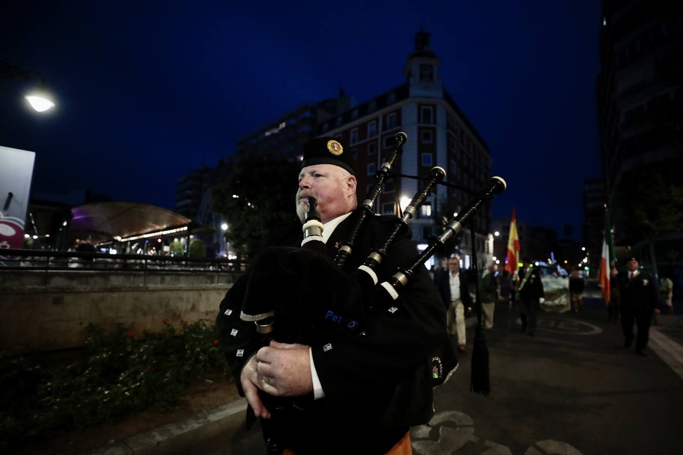 Fotos: Homenaje al héroe irlandés Red Hugh O&#039;Donnell en Valladolid