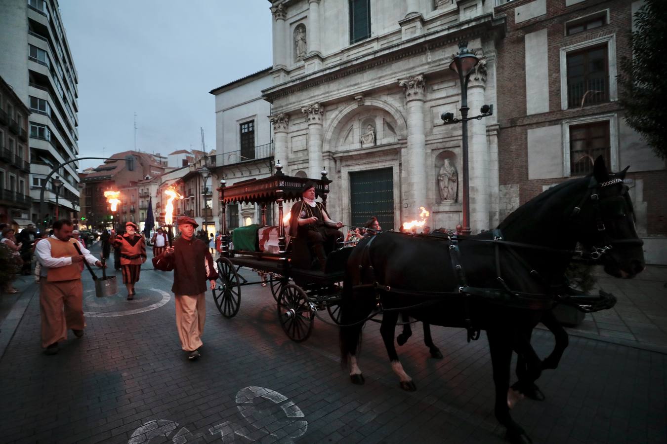 Fotos: Homenaje al héroe irlandés Red Hugh O&#039;Donnell en Valladolid