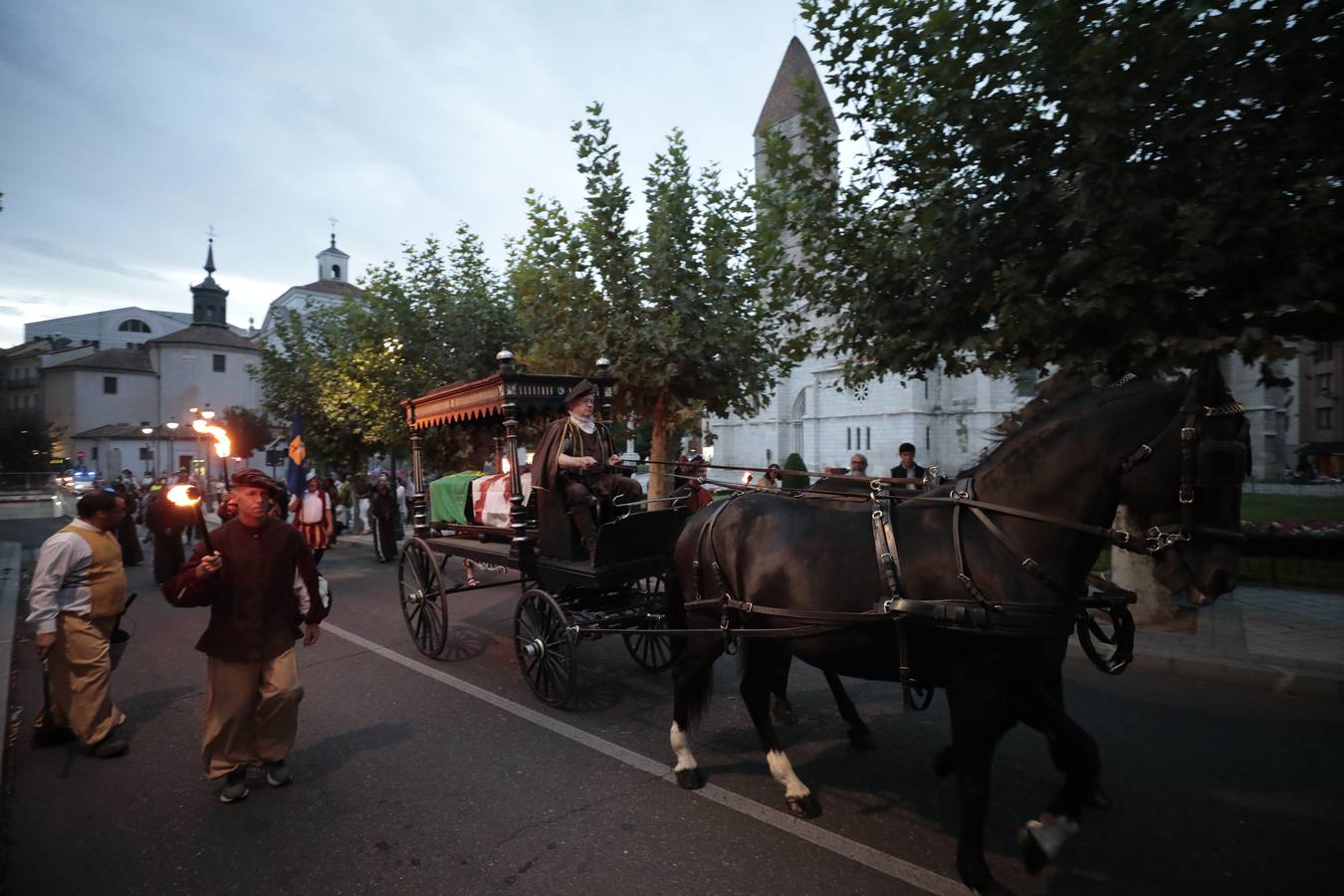 Fotos: Homenaje al héroe irlandés Red Hugh O&#039;Donnell en Valladolid