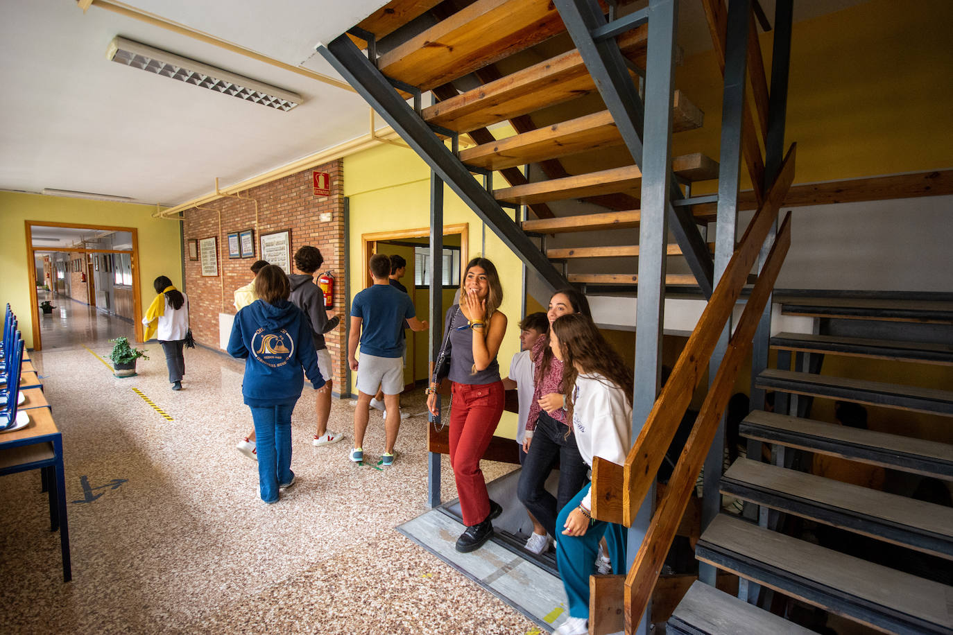 Fotos: Maristas da la bienvenida a los alumnos de ESO y Bachillerato