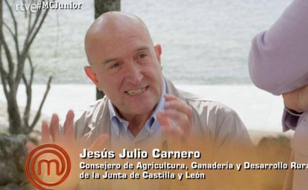 Jesús Julio Carnero, en un fotograma de una de las ediciones anteriores. 