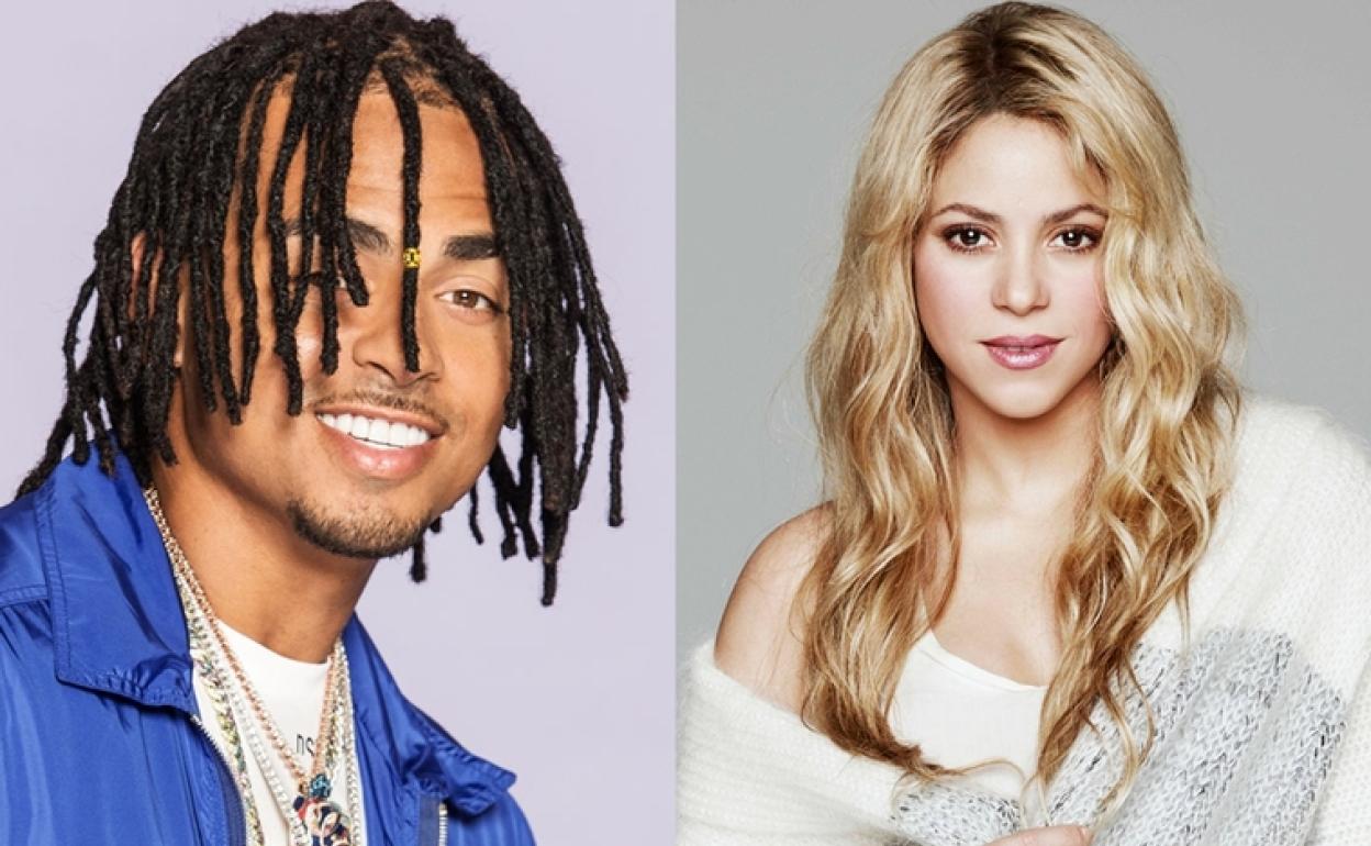 Ozuna y Shakira. 