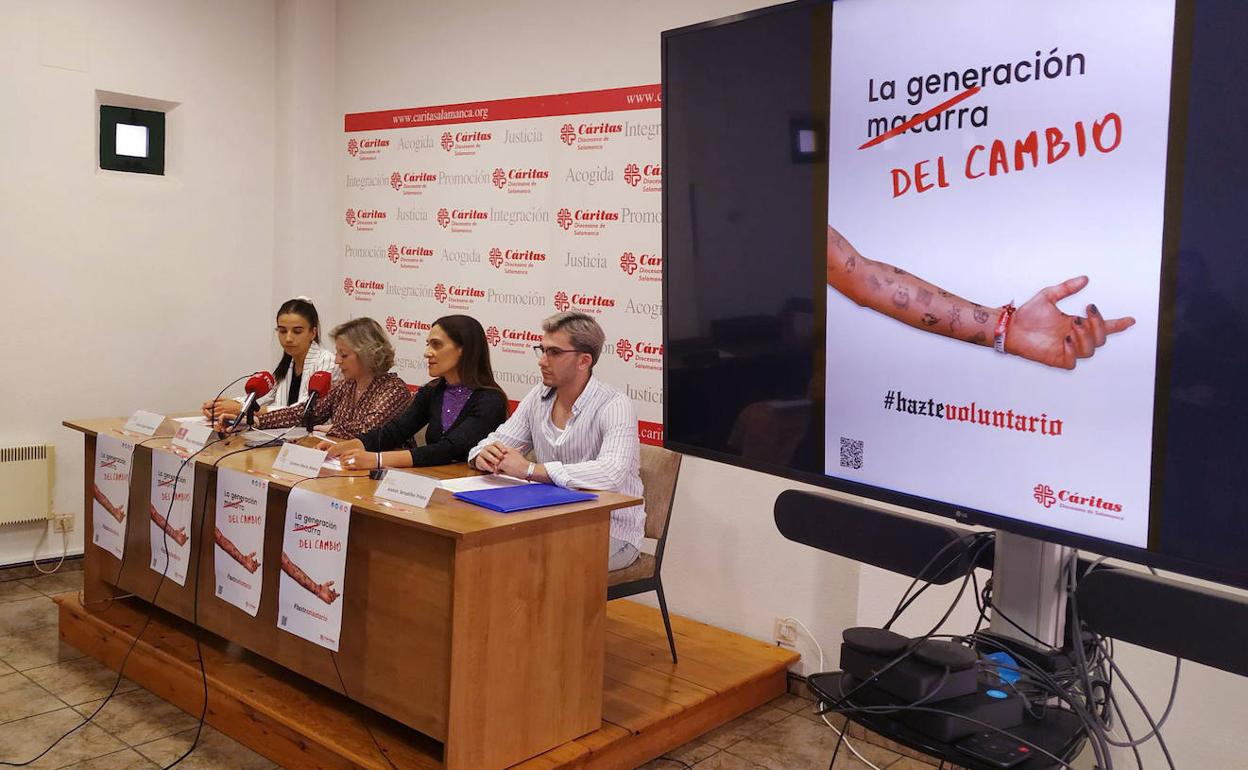 Participantes en la presentación de la campaña. 