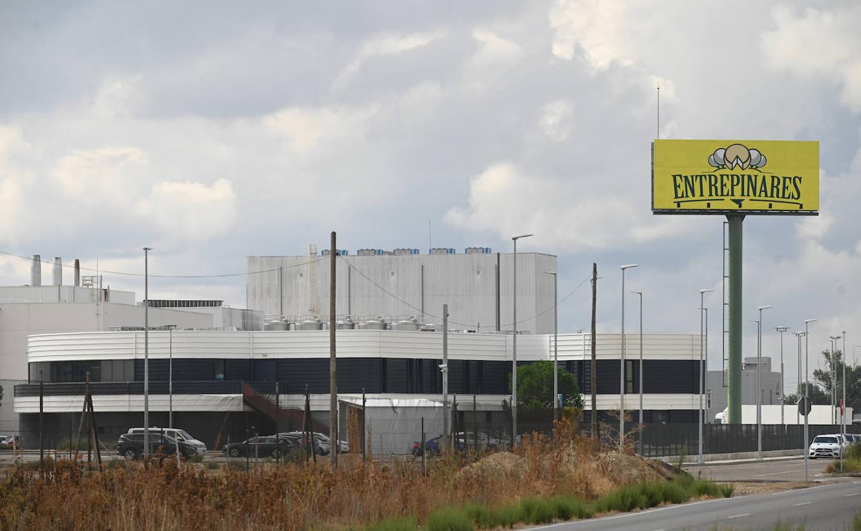 La fábrica de Quesos Entrepinares en Valladolid. 