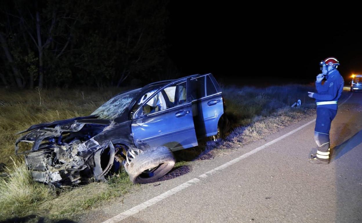 Muere un hombre de 55 años en un accidente de tráfico en Piñel de Arriba