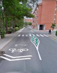 Imagen secundaria 2 - Simulaciones de la segunda fase del carril bici en Nueva Segovia, Comunidad de Ciudad y Tierra y La Albuera.