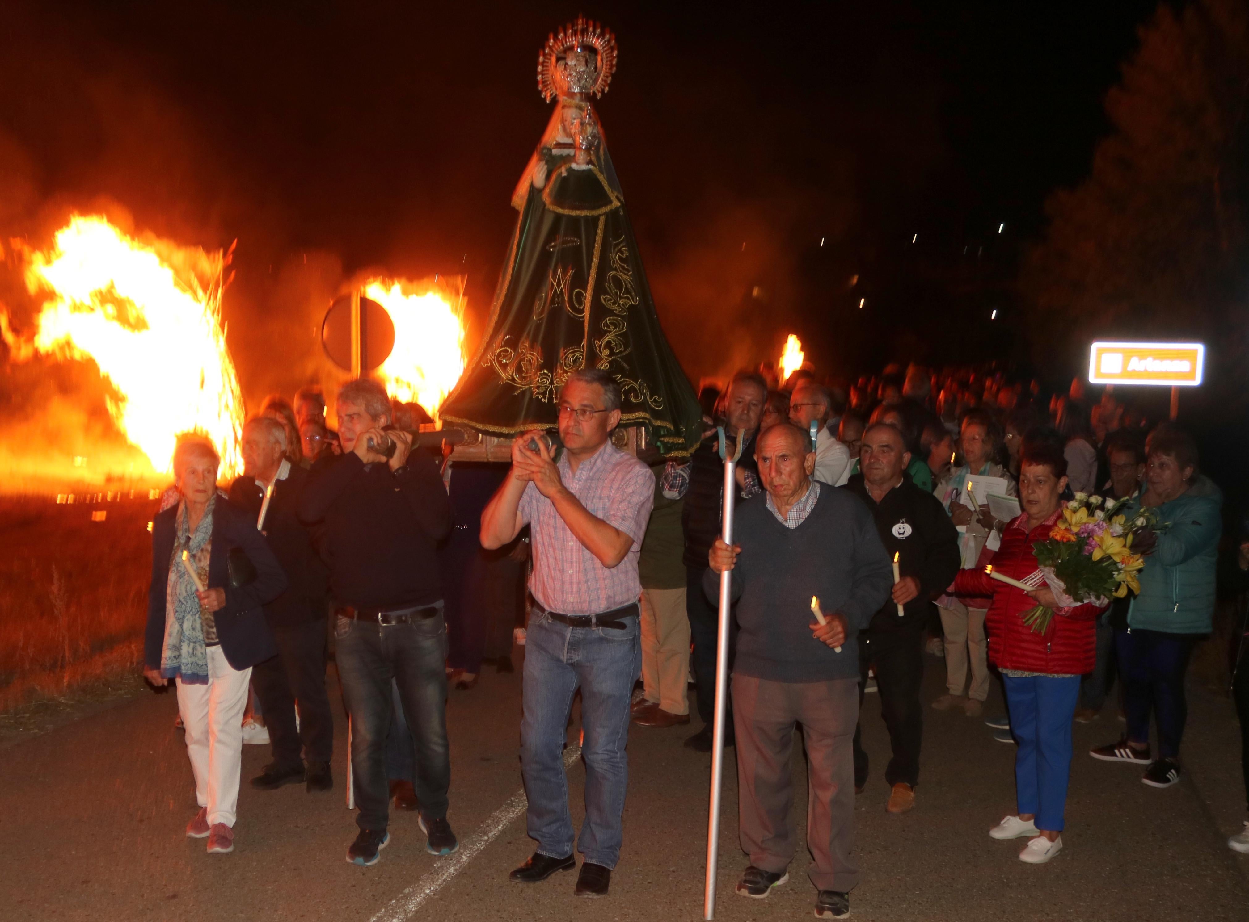 Palenzuela congrega a numerosos fieles y devotos durante sus Fiestas Patronales