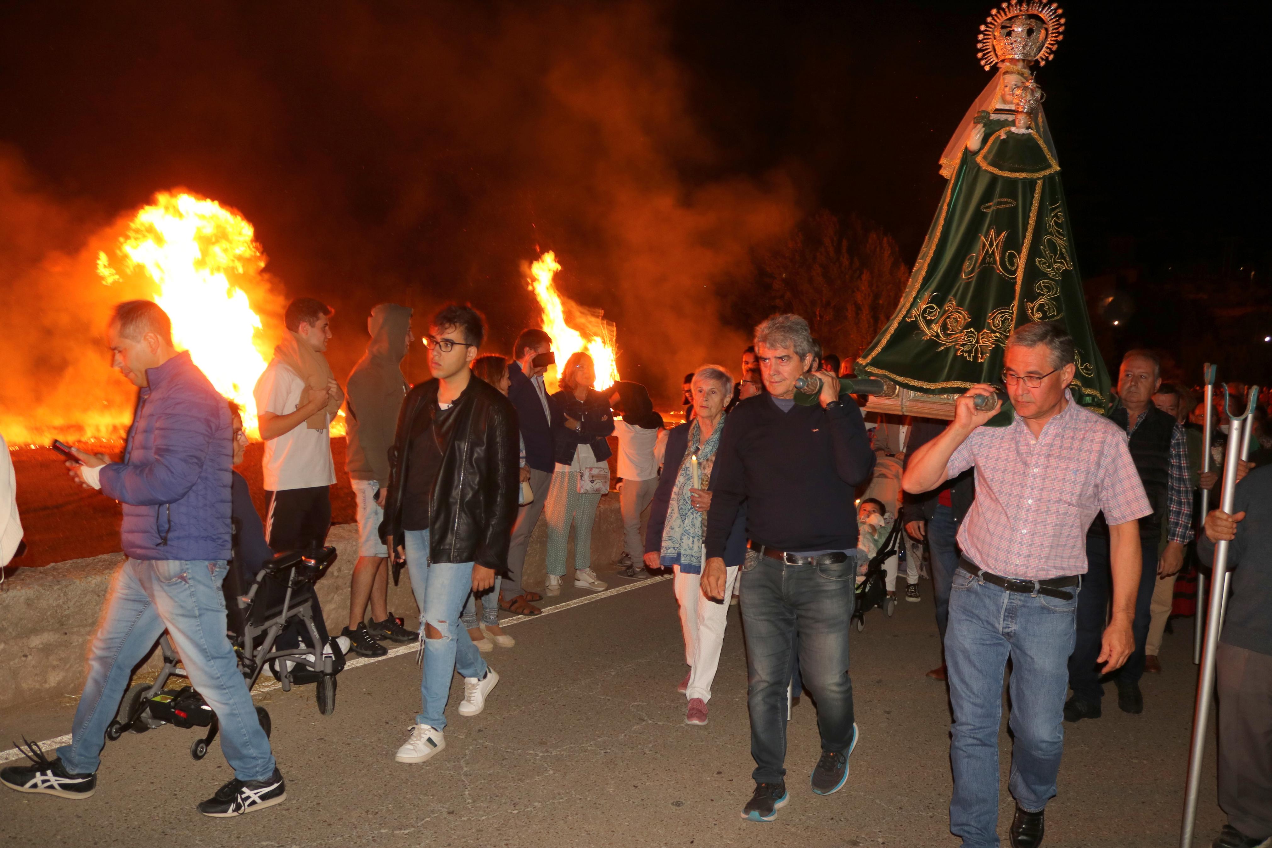 Palenzuela congrega a numerosos fieles y devotos durante sus Fiestas Patronales