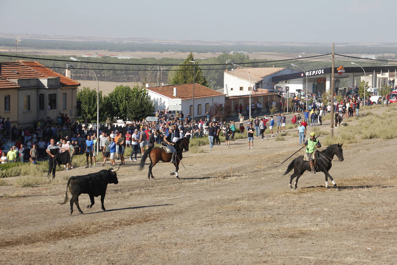 Fotos: Las fiestas de Portillo se despiden con el último encierro mixto