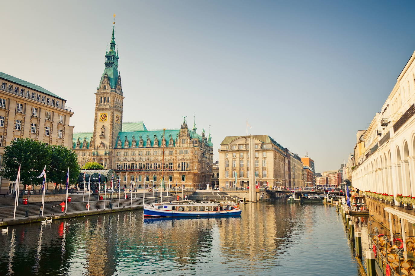 Hamburgo. Esta ciudad portuaria alemana fue punta de lanza de la modernidad en los 60-70.