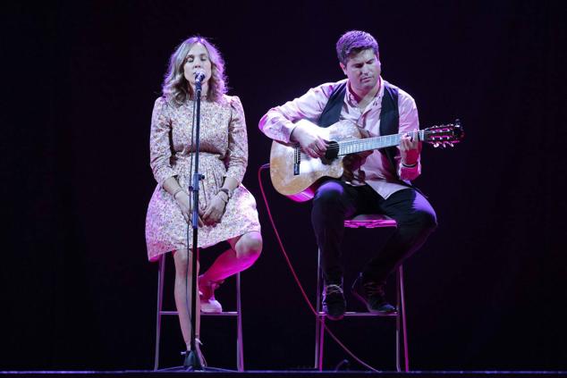 Fotos: Lola Herrera inaugura la sala cultural que lleva su nombre en el colegio Teresianas
