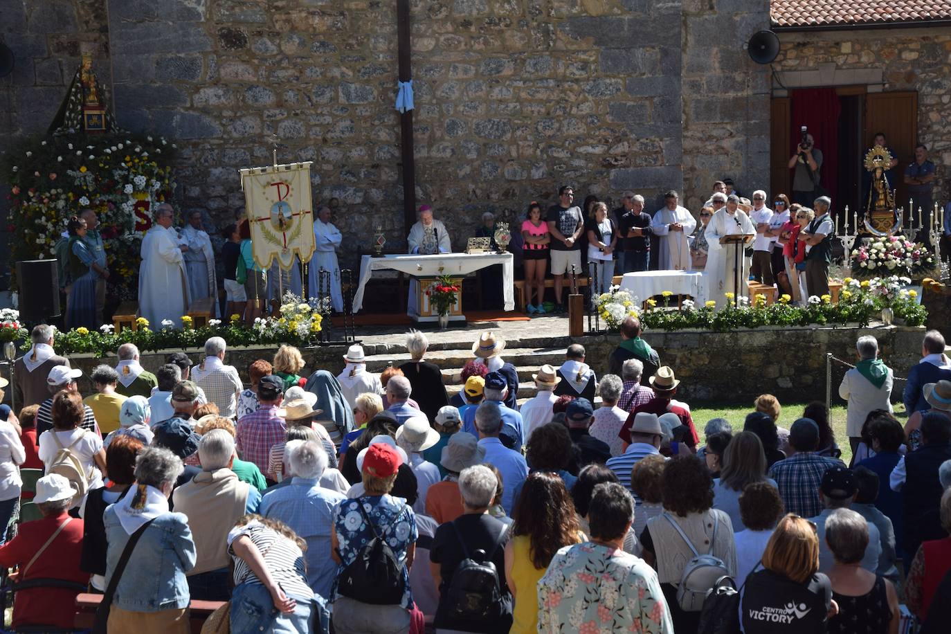 Fotos: Vuelve con fuerza la romería de la Virgen del Brezo