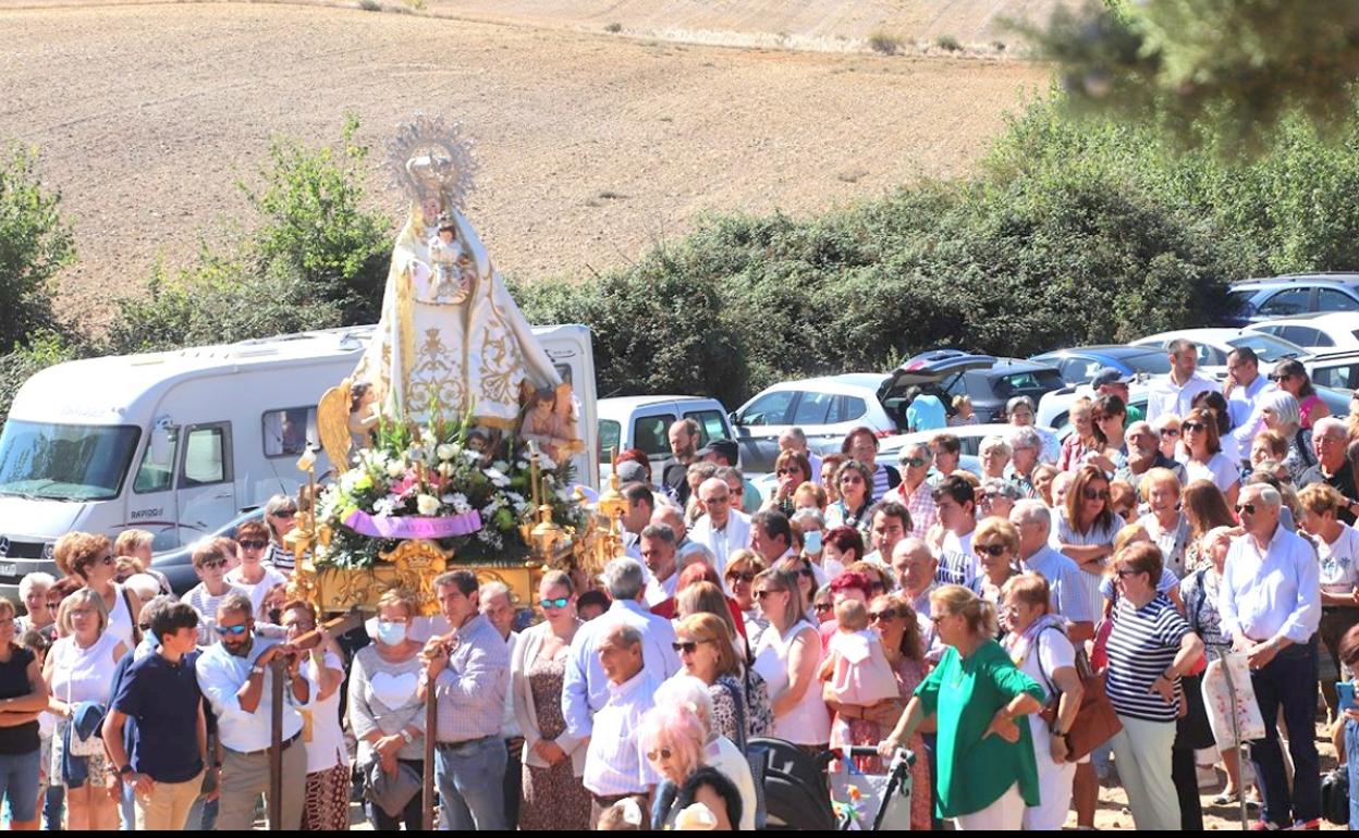 La comarca rinde honores a Valdesalce, reina del Cerrato