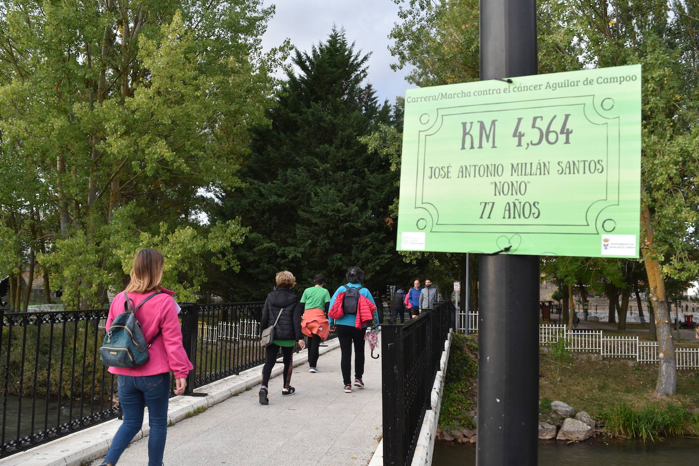 Fotos: Aguilar de Campoo se mueve contra el cáncer