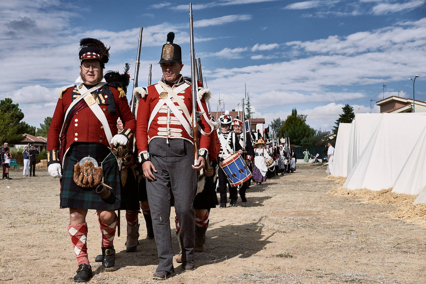 Fotos: Boecillo revive la histórica llegada de Wellington