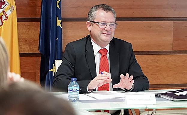 Gerardo Dueñas, consejero de Agricultura, Ganadería y Desarrollo Rural.