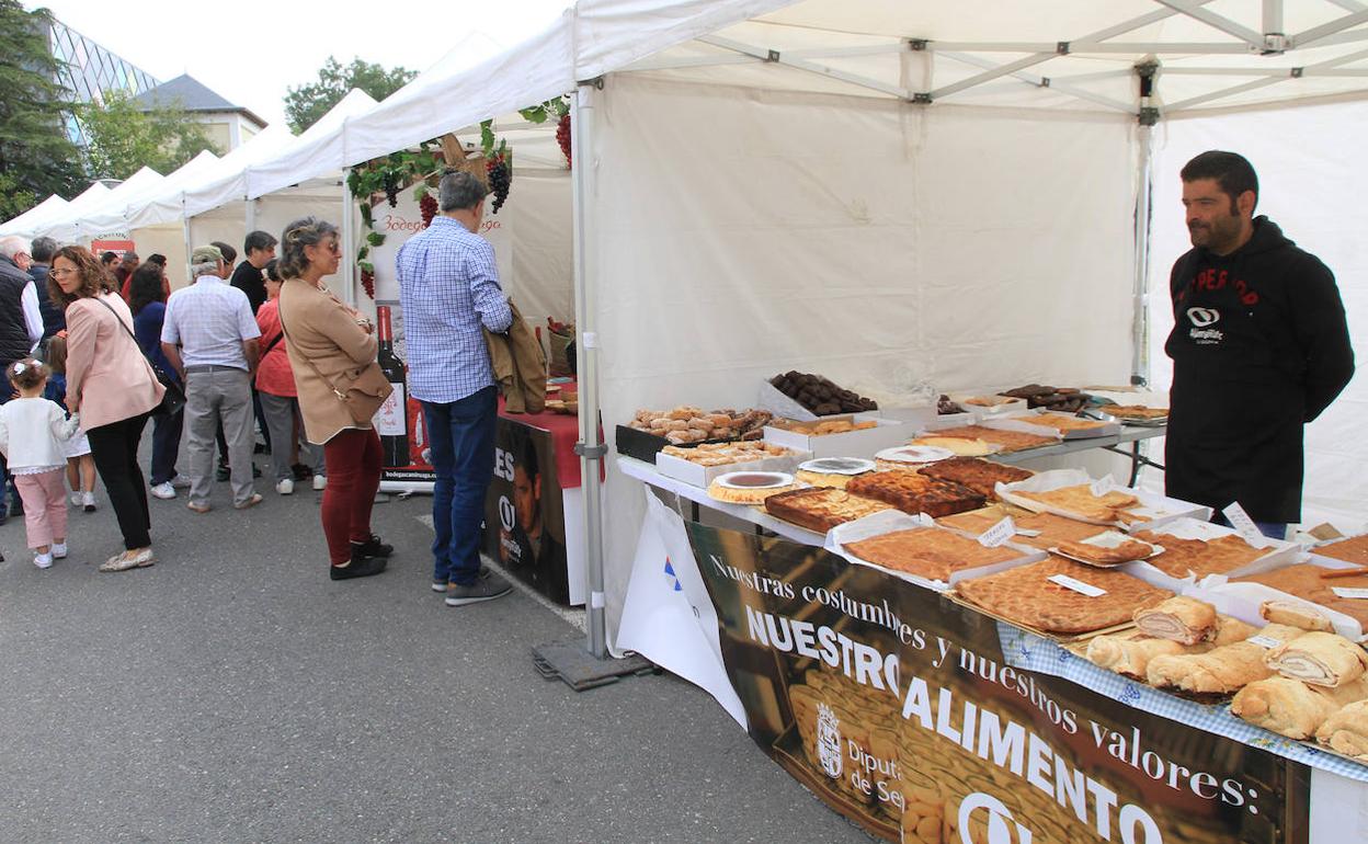 Feria de Alimentos de Segovia celebrada ayer en La Faisanera.