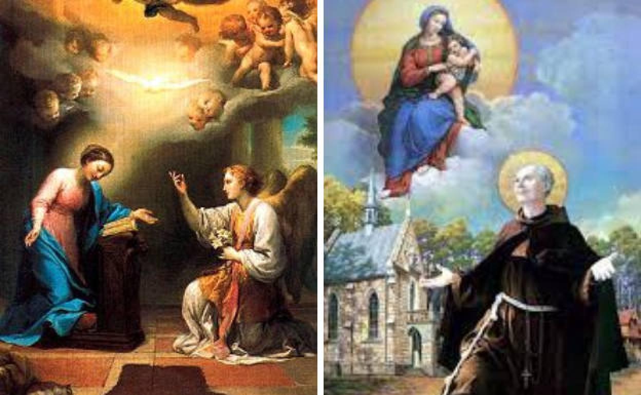 San Gabriel Arcángel y San Juan de Dukla.