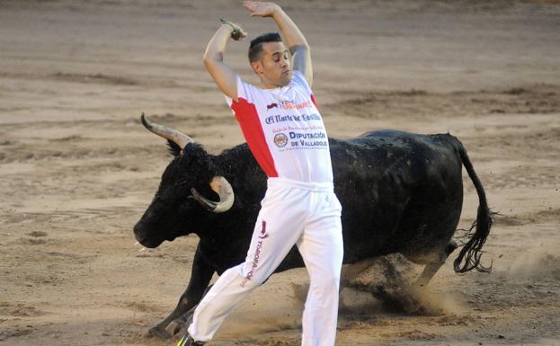 Herido el cortador Dani Alonso en la capea de Íscar