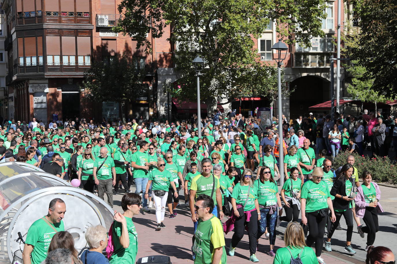 Fotos: Carrera contra el cáncer en Palencia