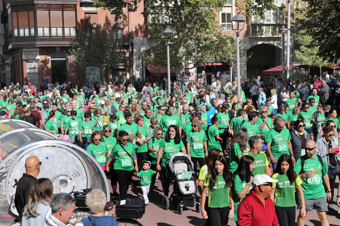 Fotos: Carrera contra el cáncer en Palencia